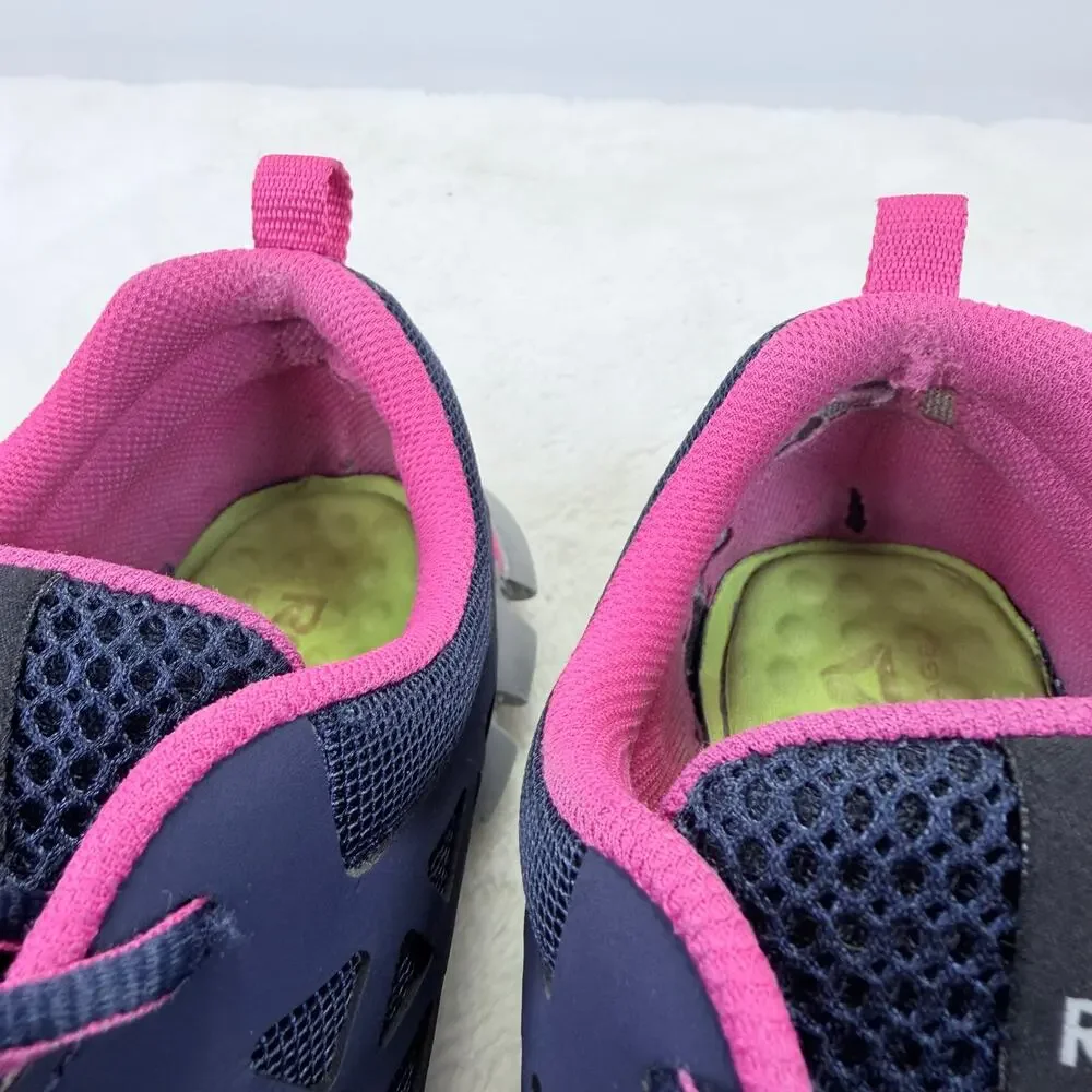 Reebok Sublite Cushion Work Alloy Toe RB046 Womens Navy Pink Size 10